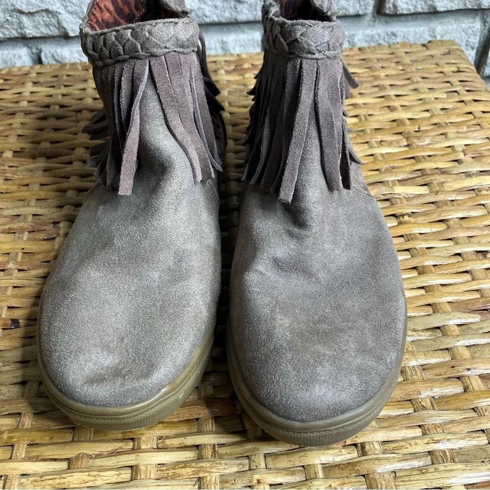 Steve Madden JBANO Boot Vegan Suede Moccasin Style Bootie